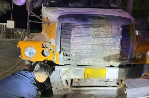 Hiện trường vụ tai nạn