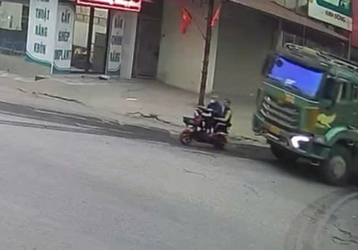 Hình ảnh trước khi xảy ra vụ tai nạn giao thông