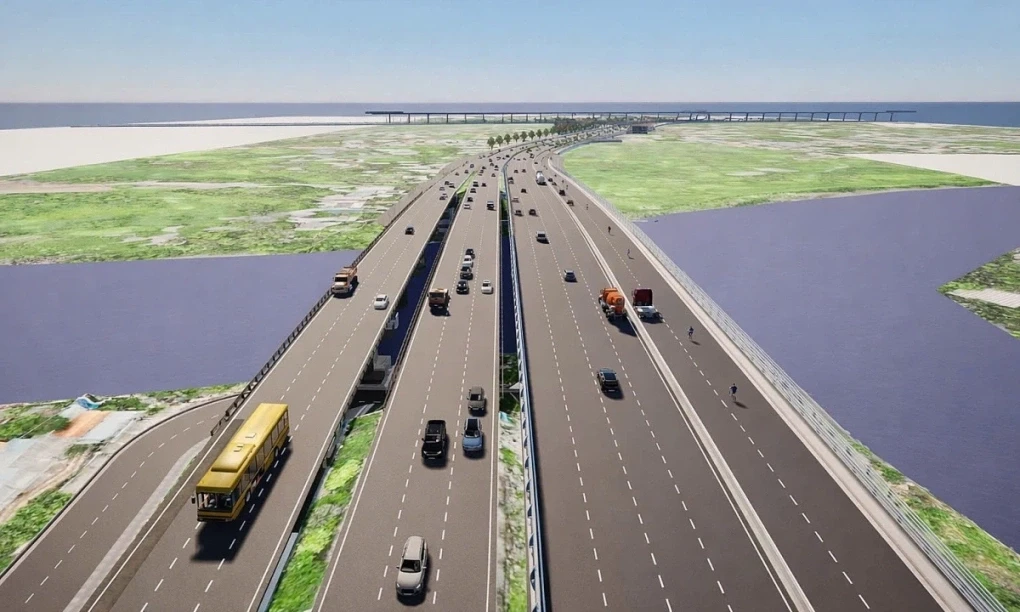 Phối cảnh quốc lộ 1 ở cửa ngõ phía tây TP.HCM sau khi mở rộng