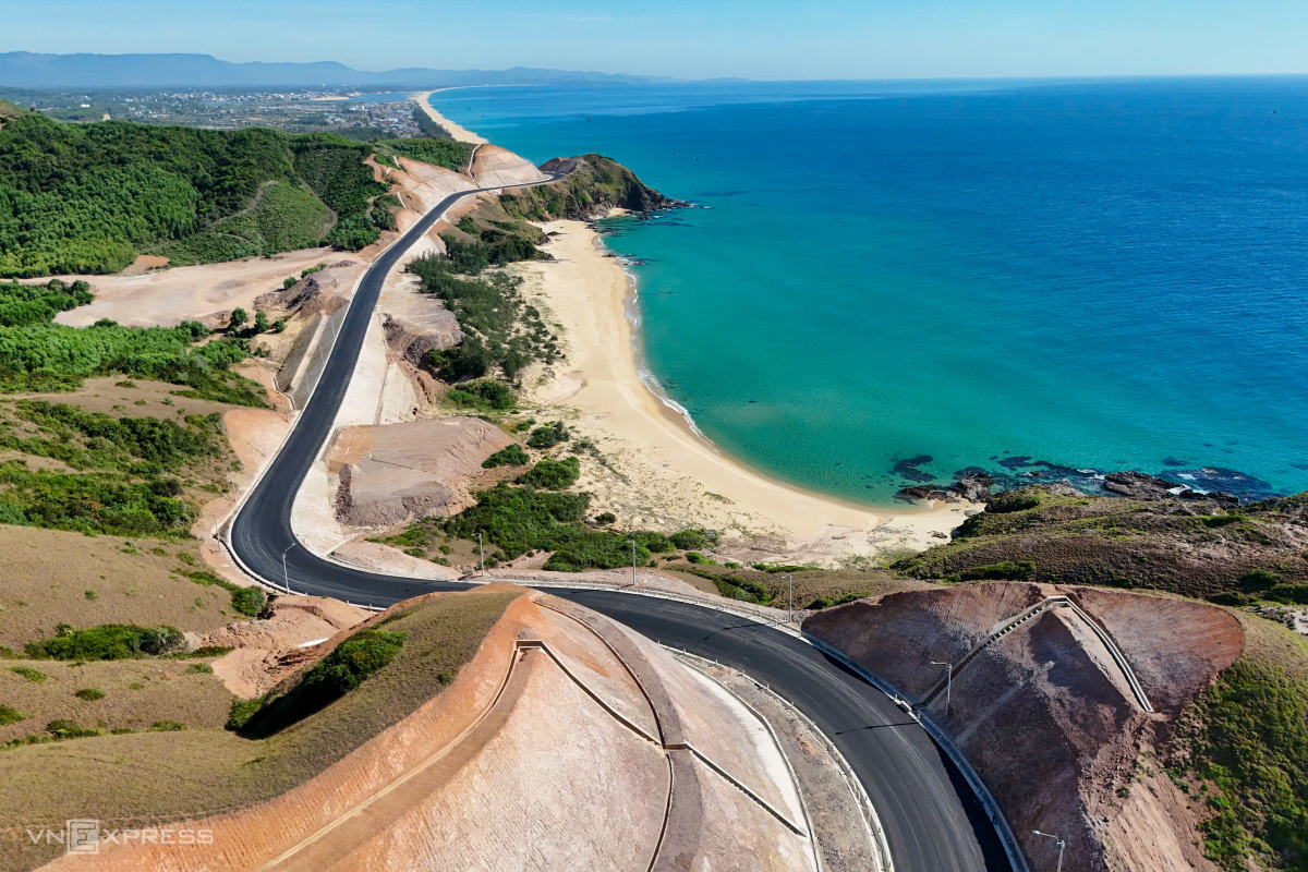 Diện mạo đường ven biển 115 km tại Gia Lai
