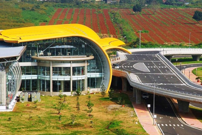 
Nhà ga hành khách của sân bay Liên Khương. Ảnh: ACV
