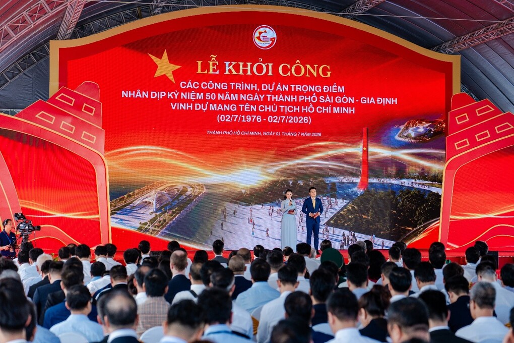 Lễ khởi công dự án được tổ chức sáng 1/7. Ảnh: Masterise Group